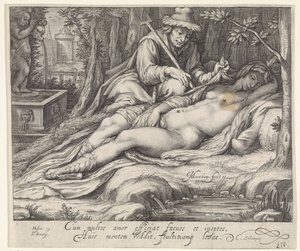 Cimone e Ifigenia da Jacob Matham