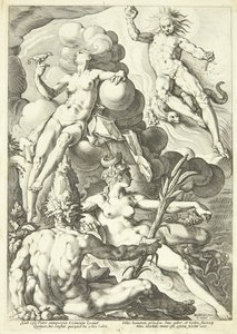 I quattro elementi da Jacob Matham