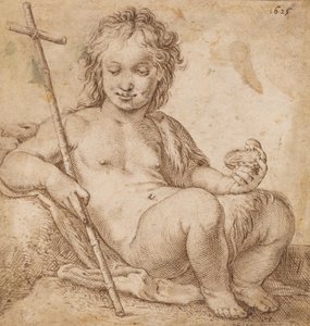 Il giovane Giovanni Battista da Jacob Matham