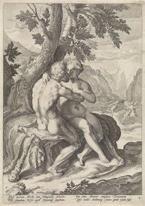 Ercole e Deianira da Jacob Matham