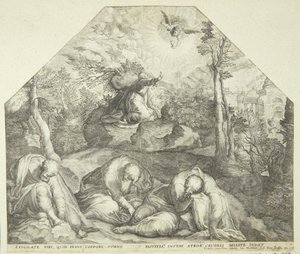 Gesù nel giardino del Getsemani