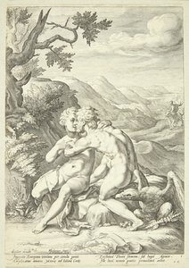 Giove ed Europa da Jacob Matham