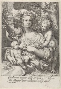 Amore (Caritas) da Jacob Matham