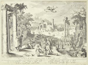 Mercurio e Herse da Jacob Matham