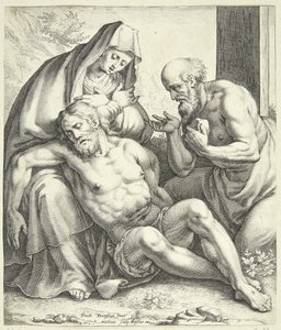 Pietà da Jacob Matham
