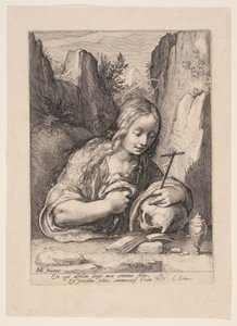 Santa Maria Maddalena pentita da Jacob Matham