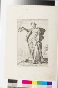 Temperanza da Jacob Matham