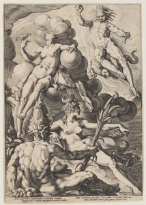 I quattro elementi da Jacob Matham