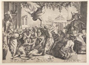 Il miracolo dello schiavo da Jacob Matham