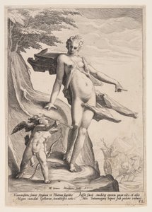 Venere, Cupido e Plutone da Jacob Matham