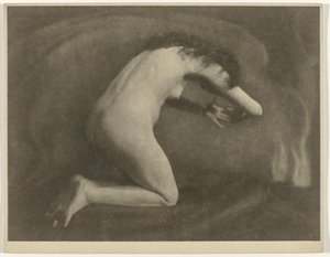 Nudo femminile inginocchiato da Jacob Merkelbach