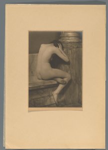 Ritratto di Mies Rosenboom-Merkelbach come nudo seduto
