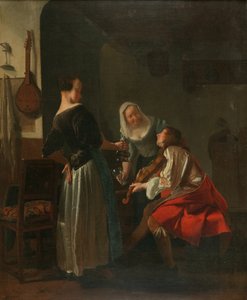 Compagnia allegra, c.1665