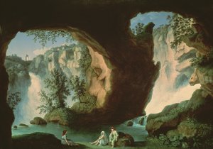 Paesaggio da Jacob Philippe Hackert
