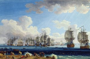 La Battaglia di Chesma del 5 luglio 1770