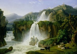 La cascata di Tivoli, 1785