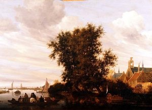 Il Maas vicino a Gorkum