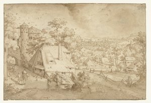 Paesaggio con Abramo e Isacco