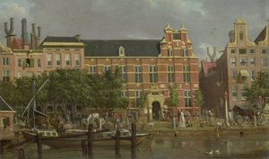 La scuola latina sul Singel, Amsterdam da Jacob Smies