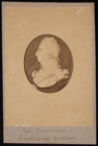 Ritratto di Henry Louis Dickinson 1771-1820, 1805 fotografato negli anni 1880 da Jacob Spornberg
