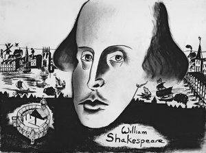 William Shakespeare (1564-1616) 1994 da Jacob Sutton