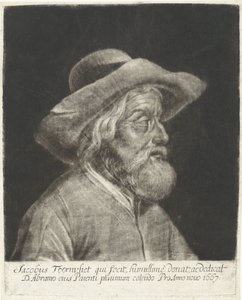 Ritratto di Abram Toorenvliet da Jacob Toorenvliet