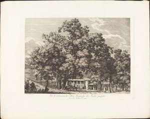 Luogo di ricreazione dei pittori fiamminghi del secolo passato a Monte Testaccio da Jacob Wilhelm Mechau