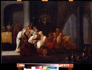 La circoncisione da Jacob Willemsz de (c.1630 after 1675) Wet