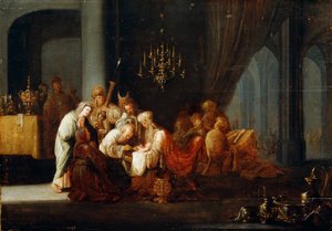 La Circoncisione, 17° secolo da Jacob Willemsz de Wet the Elder
