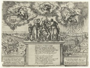 Allegoria della conquista della cittadella di Anversa, 1577 da Jacob de Gheyn (I)