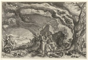 Sabba delle streghe da Jacob de Gheyn (II) (attributed to workshop of)