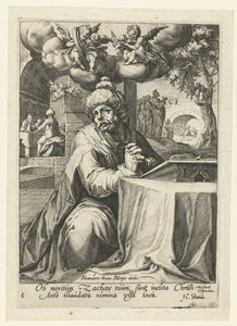 Zaccheo come peccatore pentito da Jacob de Gheyn (II) (workshop of)