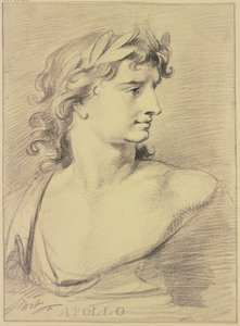 Busto di Apollo da Jacob de Wit