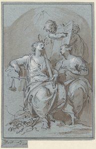 Giustizia e Misericordia da Jacob de Wit