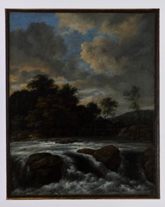 Paesaggio con cascata da Jacob van Ruisdael