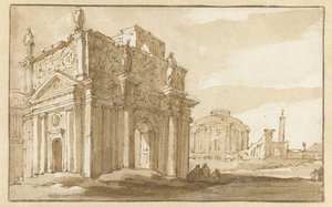 Rovine romane da Jacob van der Ulft