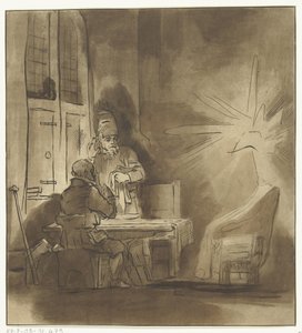 La cena di Emmaus da Jacobus Buys