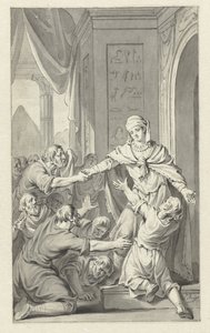 Giuseppe riconosciuto dai suoi fratelli da Jacobus Buys