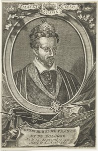 Ritratto di Enrico III di Francia, Re di Polonia e Granduca di Lituania da Jacobus Harrewijn