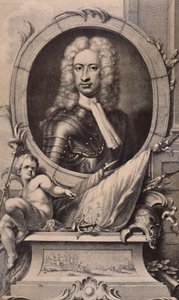 Charles Mordaunt, Conte di Peterborough e Monmouth, soldato inglese, c1740 1894 da Jacobus Houbraken