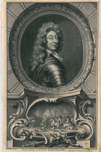 Federico, Duca di Schomberg, 1739 da Jacobus Houbraken