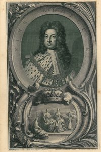 Re Giorgio I da Jacobus Houbraken