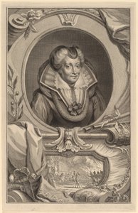 Louise de Coligny da Jacobus Houbraken