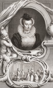 Maria, Regina di Scozia da Jacobus Houbraken
