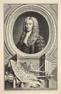 Ritratto di Charles, Lord Talbot, illustrazione da 