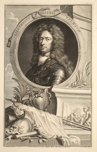 Ritratto del tenente generale Talmash, illustrazione da 