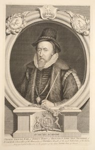 Ritratto di Thomas Sackville, Conte di Dorset, Barone di Buckhurst, illustrazione da 