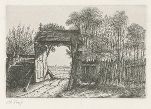 Porta della fattoria aperta da Jacobus Ludovicus Cornet