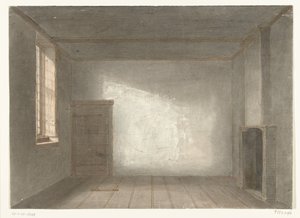 La stanza di Cornelis de Witt in prigione, La Gevangenpoort, L