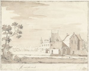 Il castello Raaphorst a Wassenaar da Jacobus Stellingwerff
